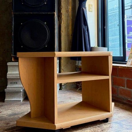 USED  WOODEN CARRY TV STAND