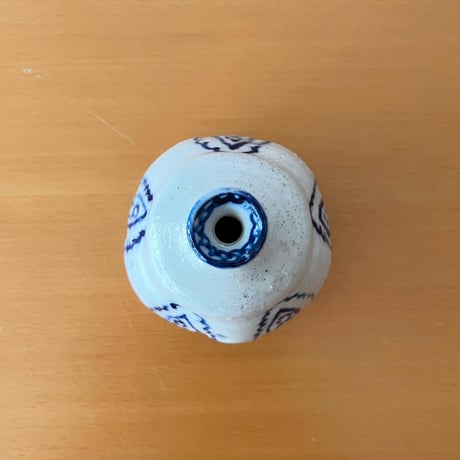 USED CERAMIC HANDMADE FLOWER VASE