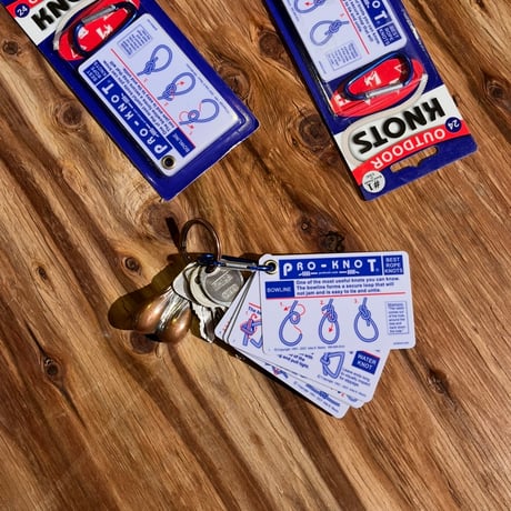 NEW “PRO-KNOT / KNOT TYING CARDS”