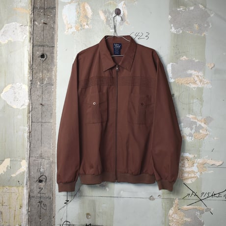 USED 90'S "JOHN BLAIR" ZIP UP JACKET