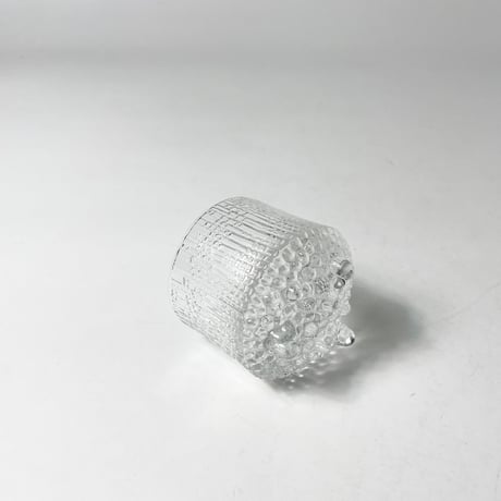 USED "IITTALA / ULTIMA THULE" OLD-FASHIONED GLASSES (SMALL)