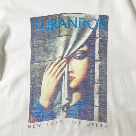 USED "PUCCINI’S TURANDOT" S/S TSH