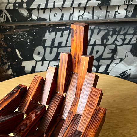 USED WOODEN BASKET