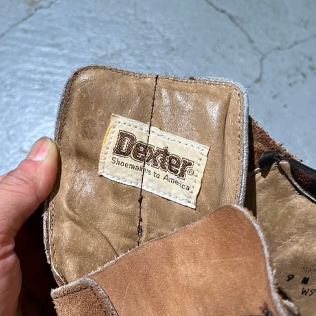USED “DEXTER” SUEDE LEATHER BOOTS