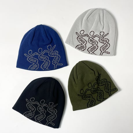 COMFORTABLE REASON "Dancing DNA Beanie"