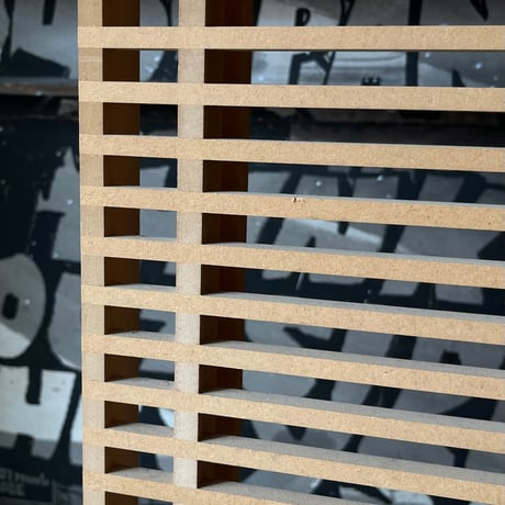 USED WOODEN RUDDER CD RACK