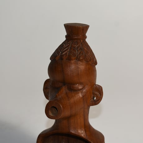 USED WOODEN ASHTRAY