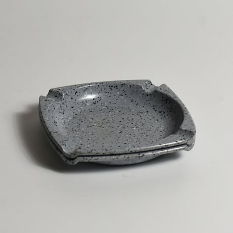 USED "I.B.S" MELAMINE RESIN ASHTRAY