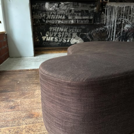 USED FABRIC STOOL