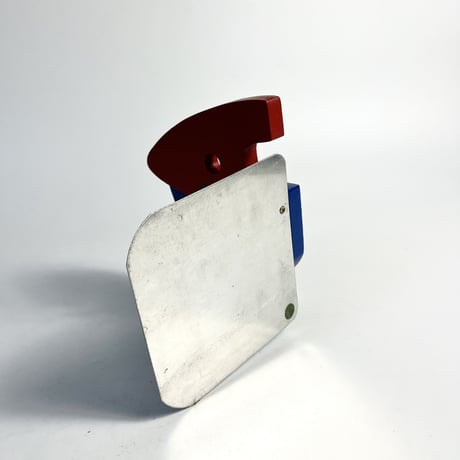 USED ALPHABET WOODEN & ALUMINUM BOOKEND