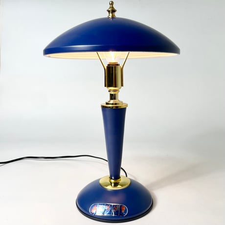 USED STEEL TABLE LAMP