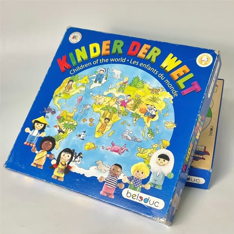 USED “ BELEDUC / KINDER DER WELT” BOARD GAME TOY