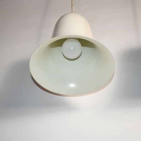USED STEEL SHADE PENDANT LAMP