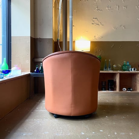 USED VINYL LEATHER CARRY 1P SOFA