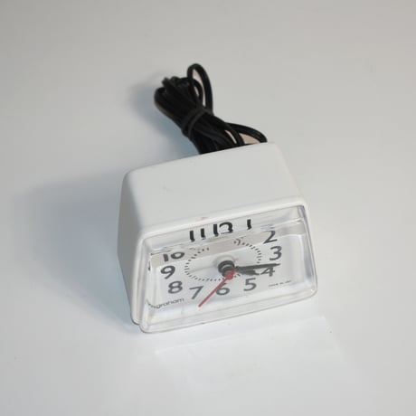 USED "INGRAHAM" TABLE CLOCK