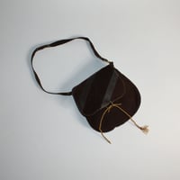 USED SUEDE SHOULDER BAG