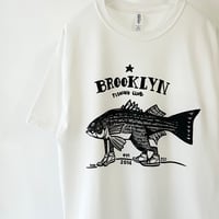 USED "BROOKLYN FISHING CLUB" S/S TSH