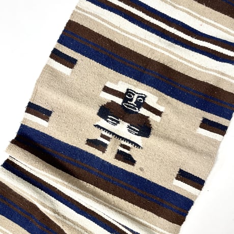 USED INDIAN NATIVE WOOL RUG