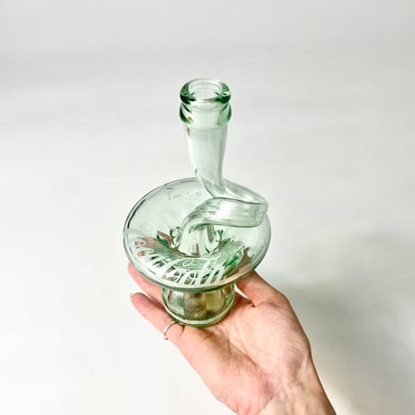 USED "COCA-COLA" ART BOTTLE FLOWER VASE