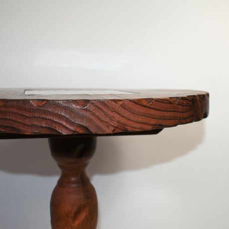 WOODEN & GLASS TOP BOARD COFFEE TABLE