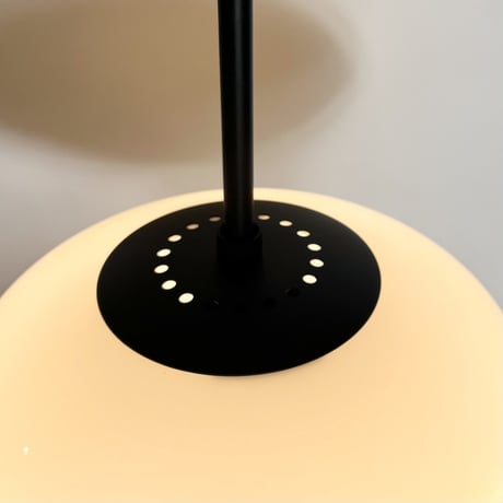 USED GLASS PENDANT LAMP