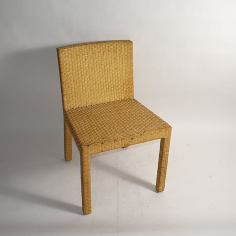 USED PLAITING LEATHER CHAIR