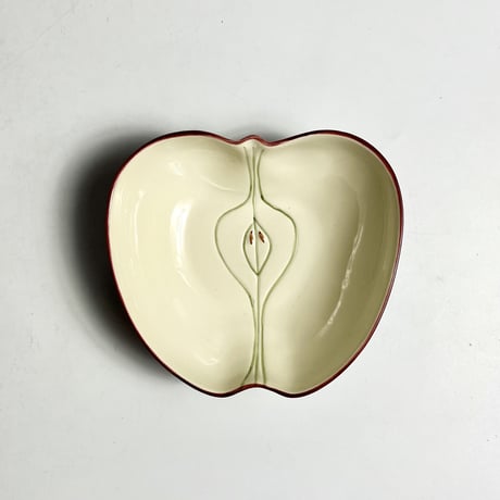 USED APPLE CERAMIC PLATE