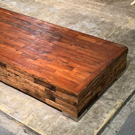 USED WOODEN DINING LOW TABLE