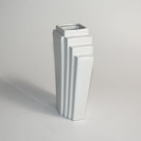 USED 80'S  CERAMIC FLOWER VASE