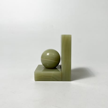 USED MARBLE BOOKEND