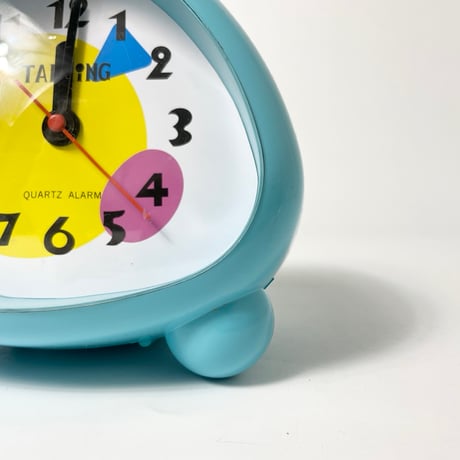 USED PLASTICS STAND CLOCK