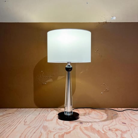 USED ACRYLIC POLE TABLE LAMP