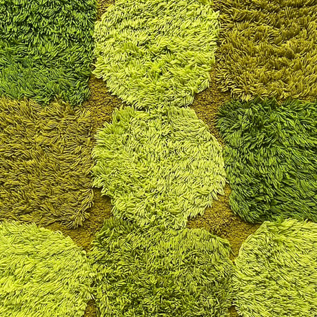 USED ACRYL SHAGGY RUG