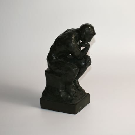 USED THE THINKER STATUE