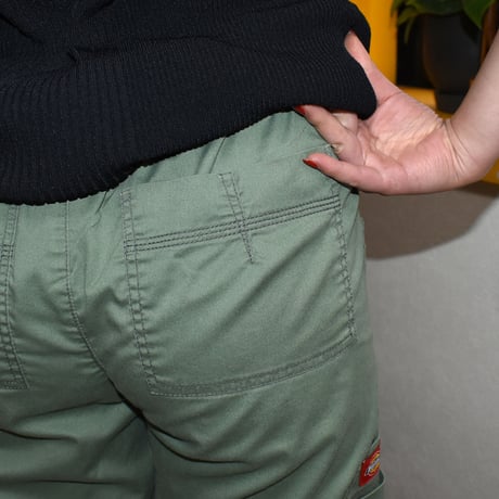 USED "DICKIES" SCRUB CARGO PANTS