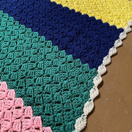 USED HANDMADE BLANKET
