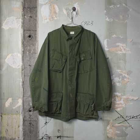 VINTAGE 70'S "U.S ARMY" JUNGLE FATIGUE JACKET
