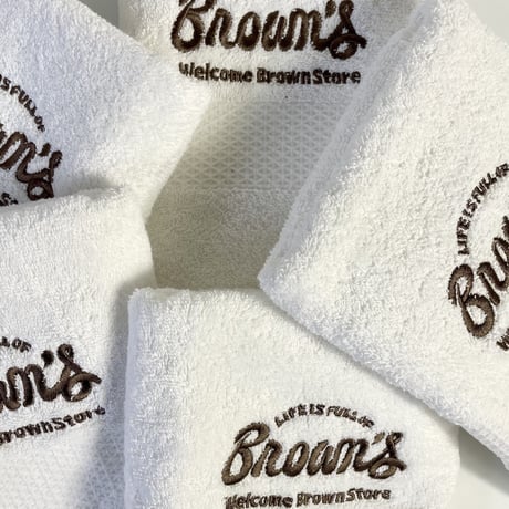 BROWN STORE "ORIGINAL MOTEL BATH TOWEL"