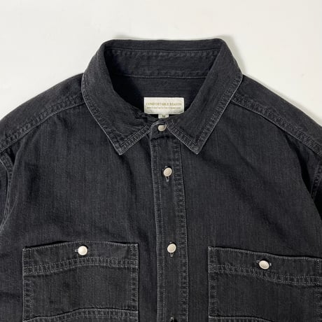 COMFORTABLE REASON "Fade Denim Shirts"