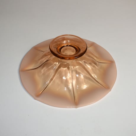 VINTAGE GLASS ART BOWL