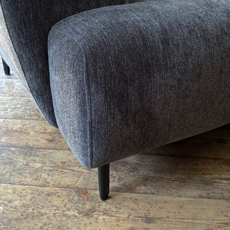 USED IRON LEG FABRIC 3P SOFA
