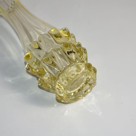 USED TEXTURE GLASS FLOWER BASE