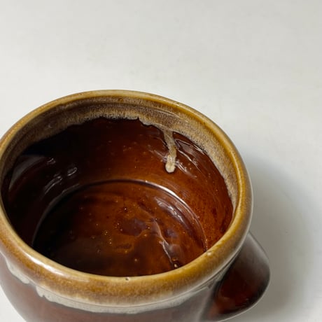 USED HANDMADE CERAMIC JAR