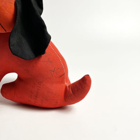 VINTAGE AUTOGRAPH DOG PLUSH