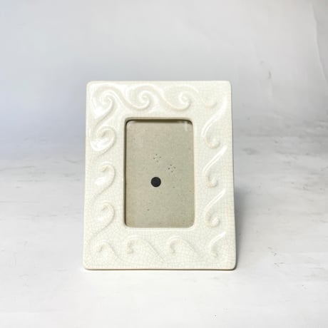 USED CERAMIC PHOTO FRAME