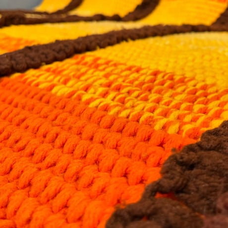 USED HANDMADE BLANKET
