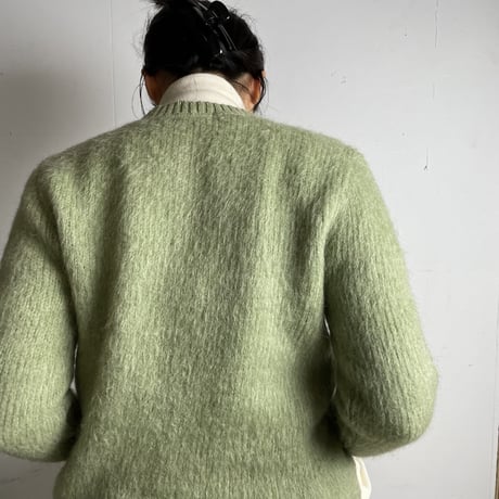 60'S MOHAIR WOOL CARDIGAN