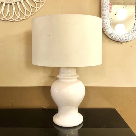 80's CERAMIC TABLE LAMP