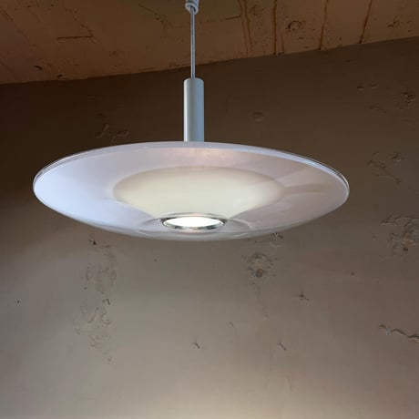 JAPAN USED PLASTICS SHADE PENDANT LAMP