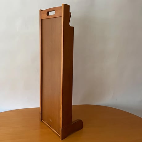 JAPAN USED "KARIMOKU" WOODEN SCUFF RACK